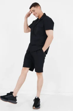Short Surpiqures Noir