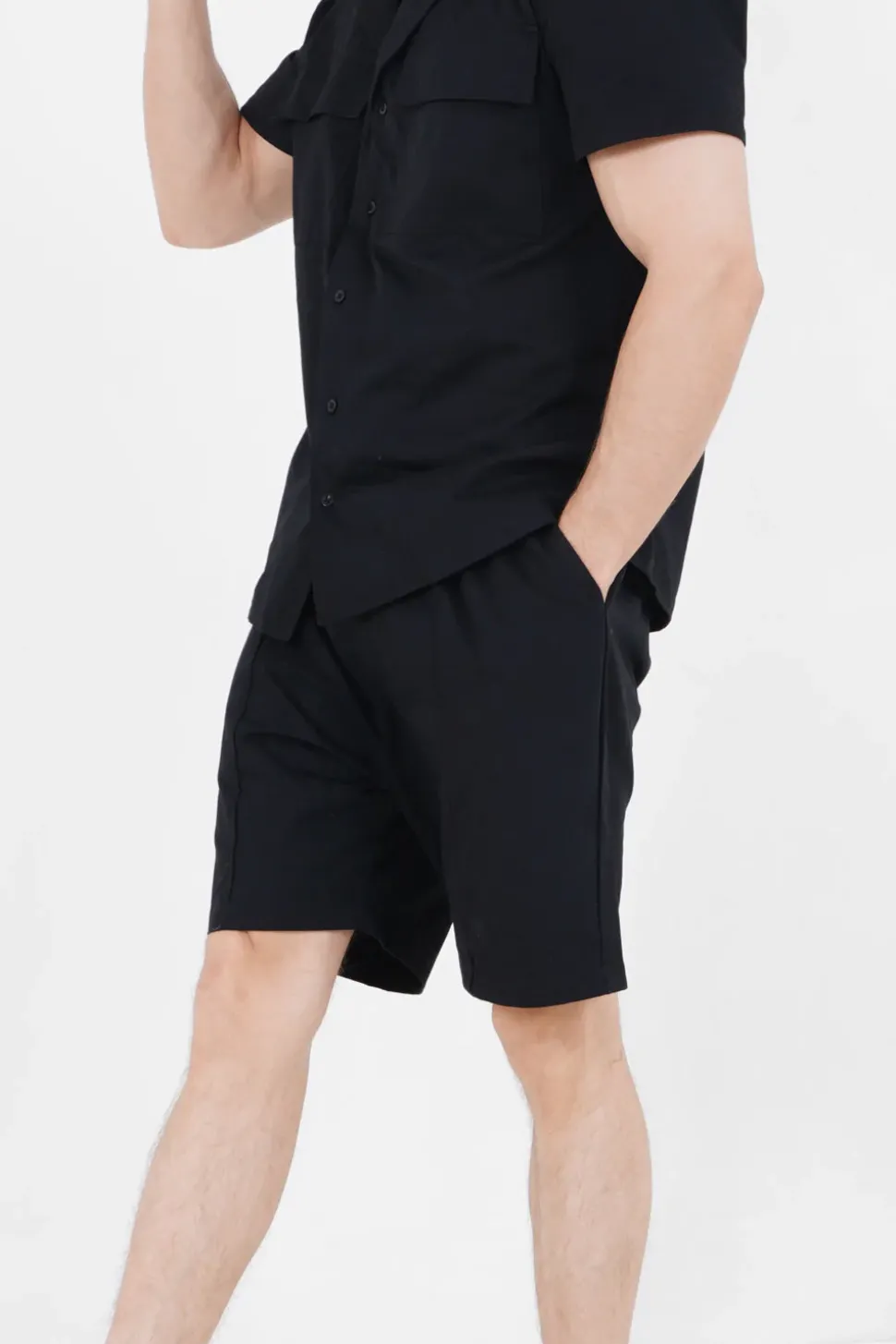 Short Surpiqures Noir