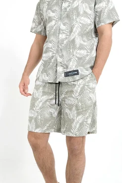 Short Tropical Vert Kaki