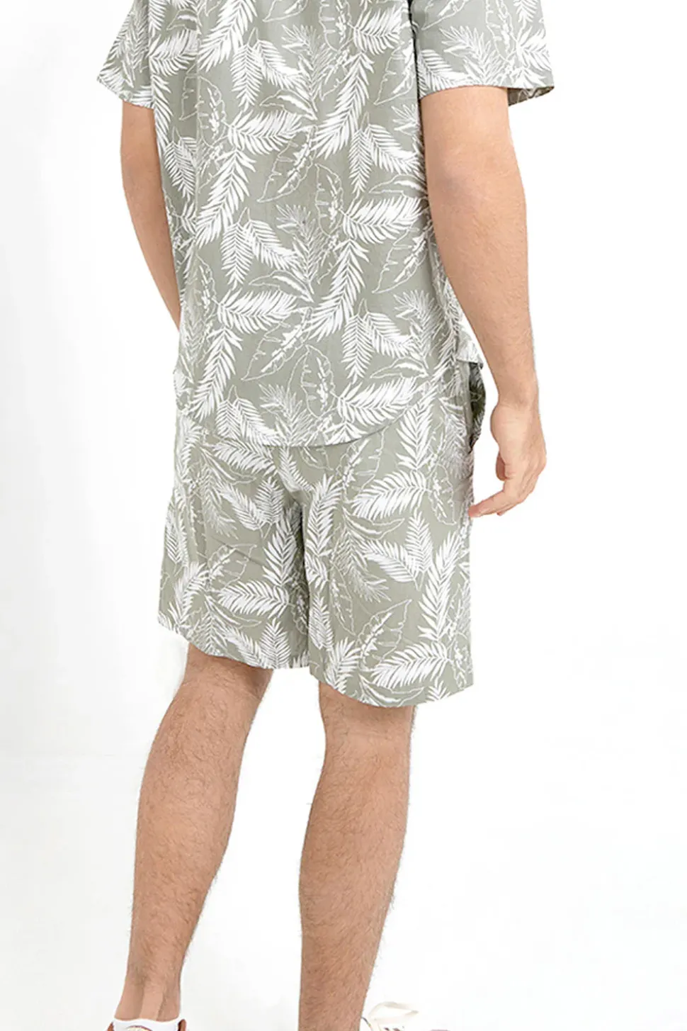 Short Tropical Vert Kaki