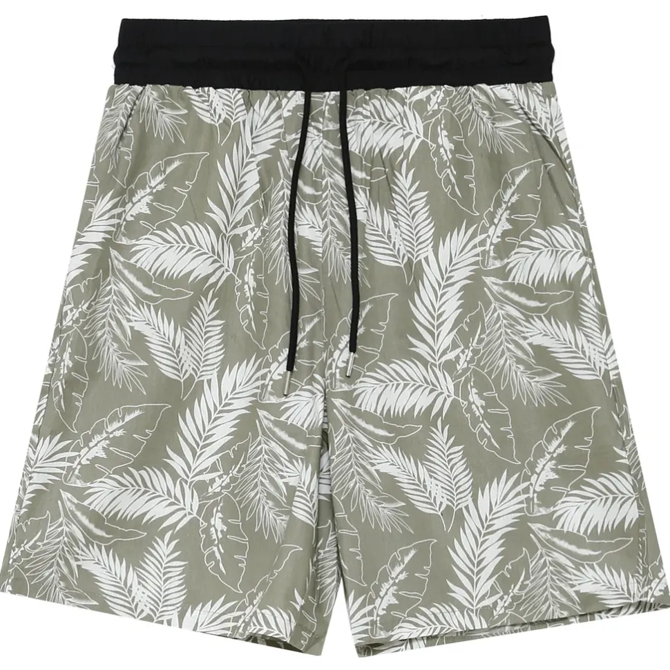Short Tropical Vert Kaki