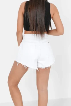 Short Uni Effile Blanc