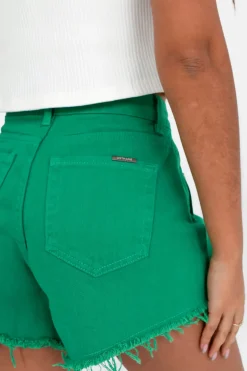 Short Uni Effile Vert Fonce