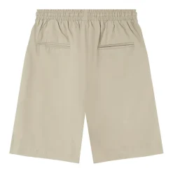 Short Utilitaire Logo Beige
