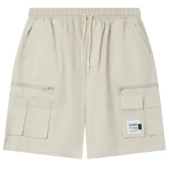 Short Utilitaire Poches Beige
