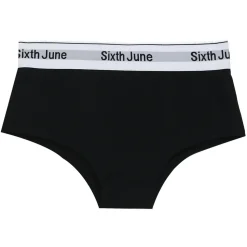Shorty Bande Elastique Noir