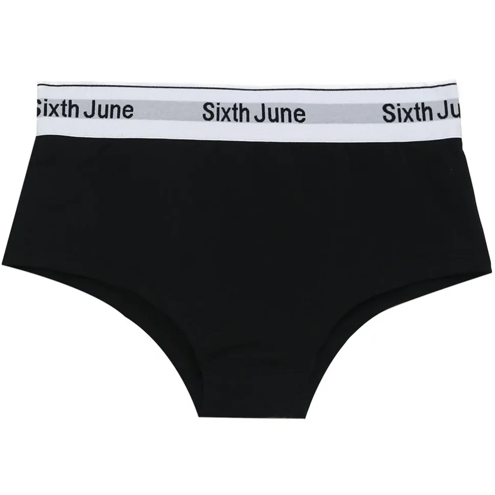 Shorty Bande Elastique Noir
