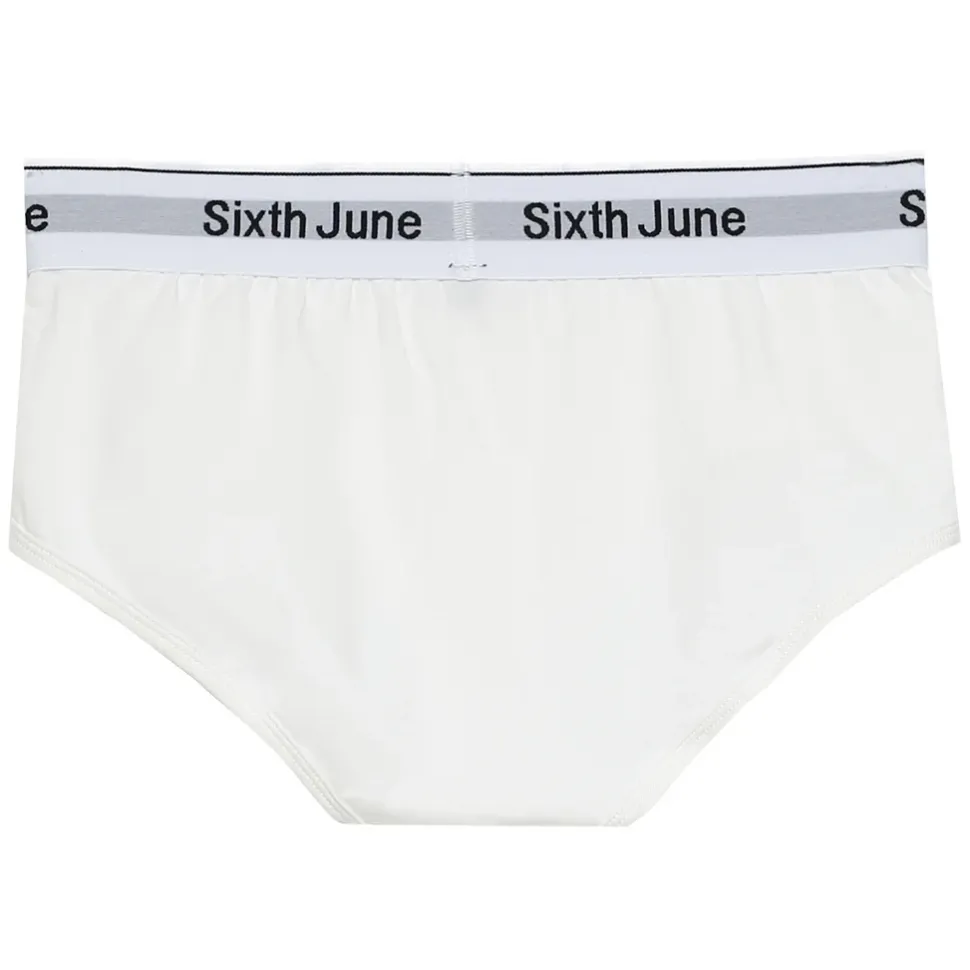 Shorty Taille Haute Blanc