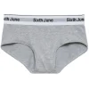 Shorty Taille Haute Gris