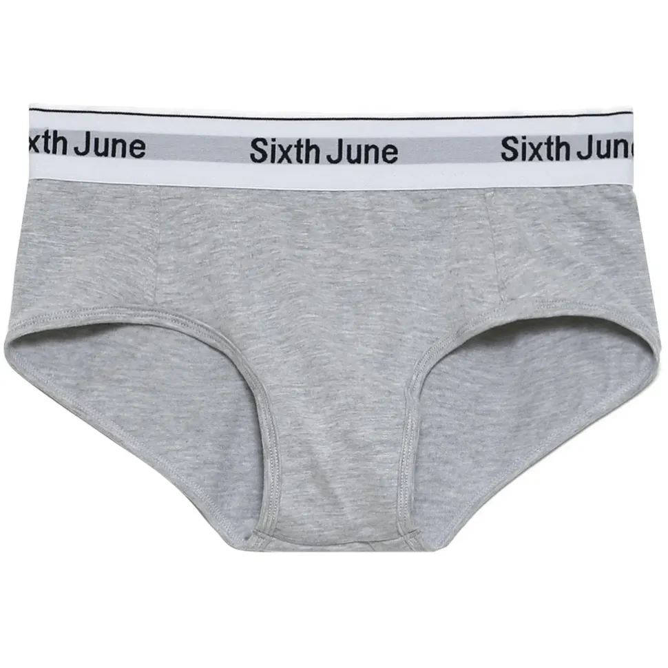 Shorty Taille Haute Gris