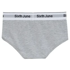 Shorty Taille Haute Gris