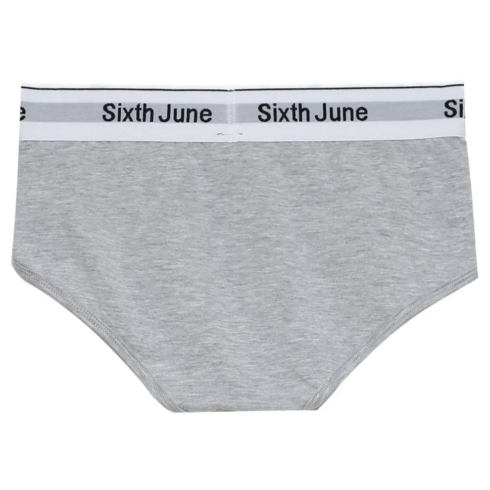 Shorty Taille Haute Gris