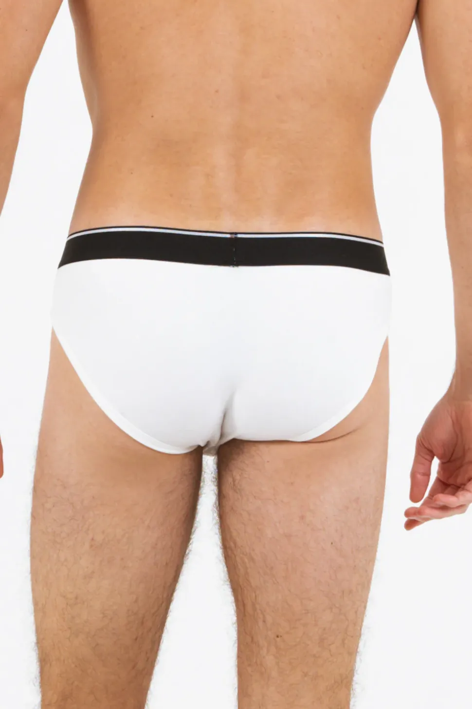 Slip Uni Bande Blanc Casse