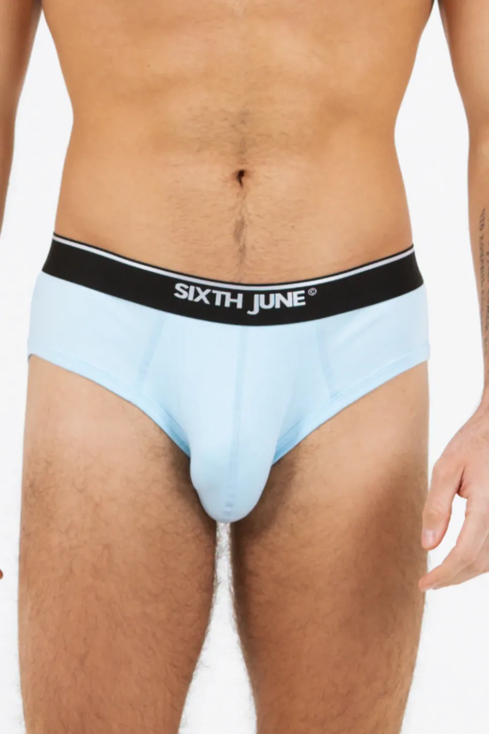 Slip Uni Bande Bleu