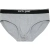 Slip Uni Bande Gris