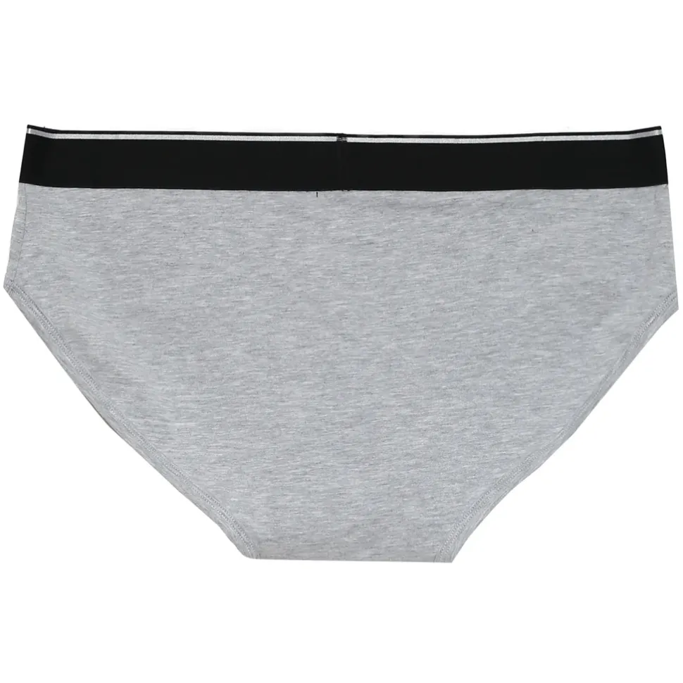 Slip Uni Bande Gris