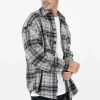 Surchemise Tartan Polaire Noir