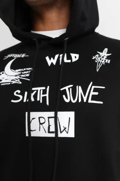 Sweat A Capuche Crew Noir