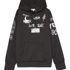 Sweat A Capuche Crew Noir