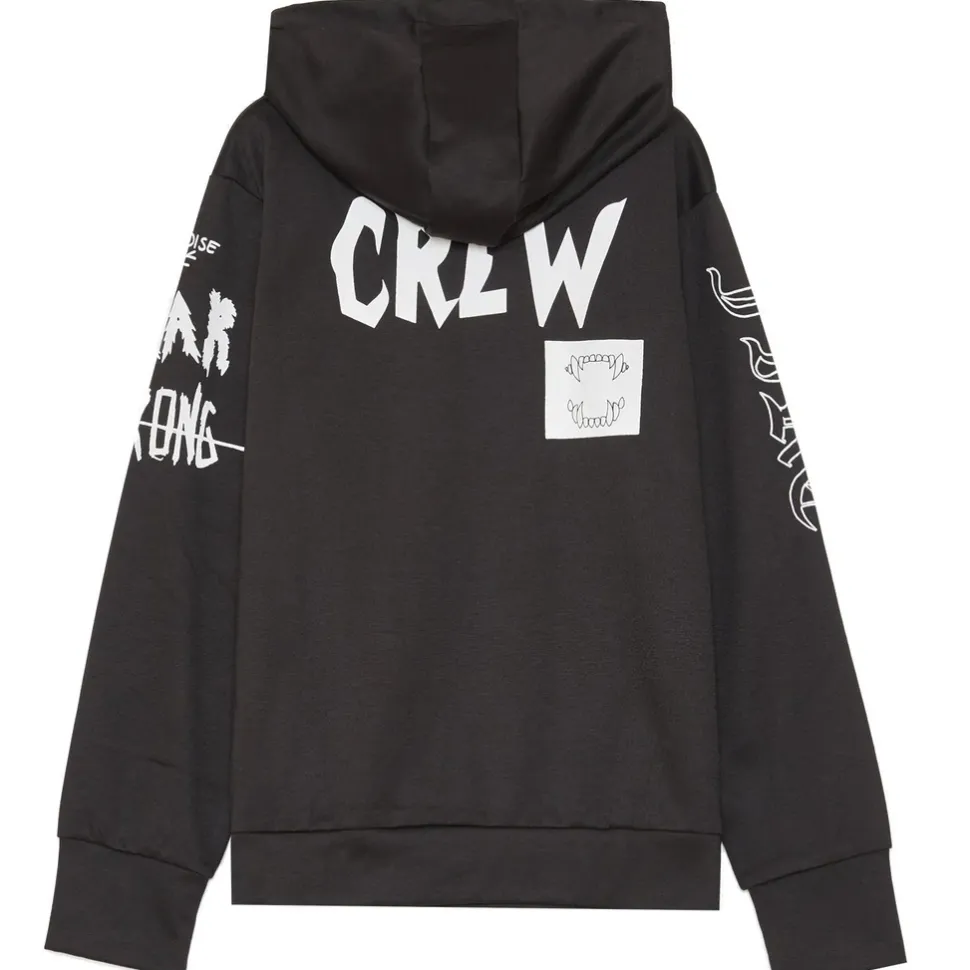 Sweat A Capuche Crew Noir