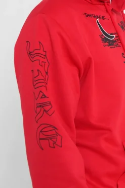Sweat A Capuche Crew Rouge