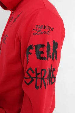 Sweat A Capuche Crew Rouge
