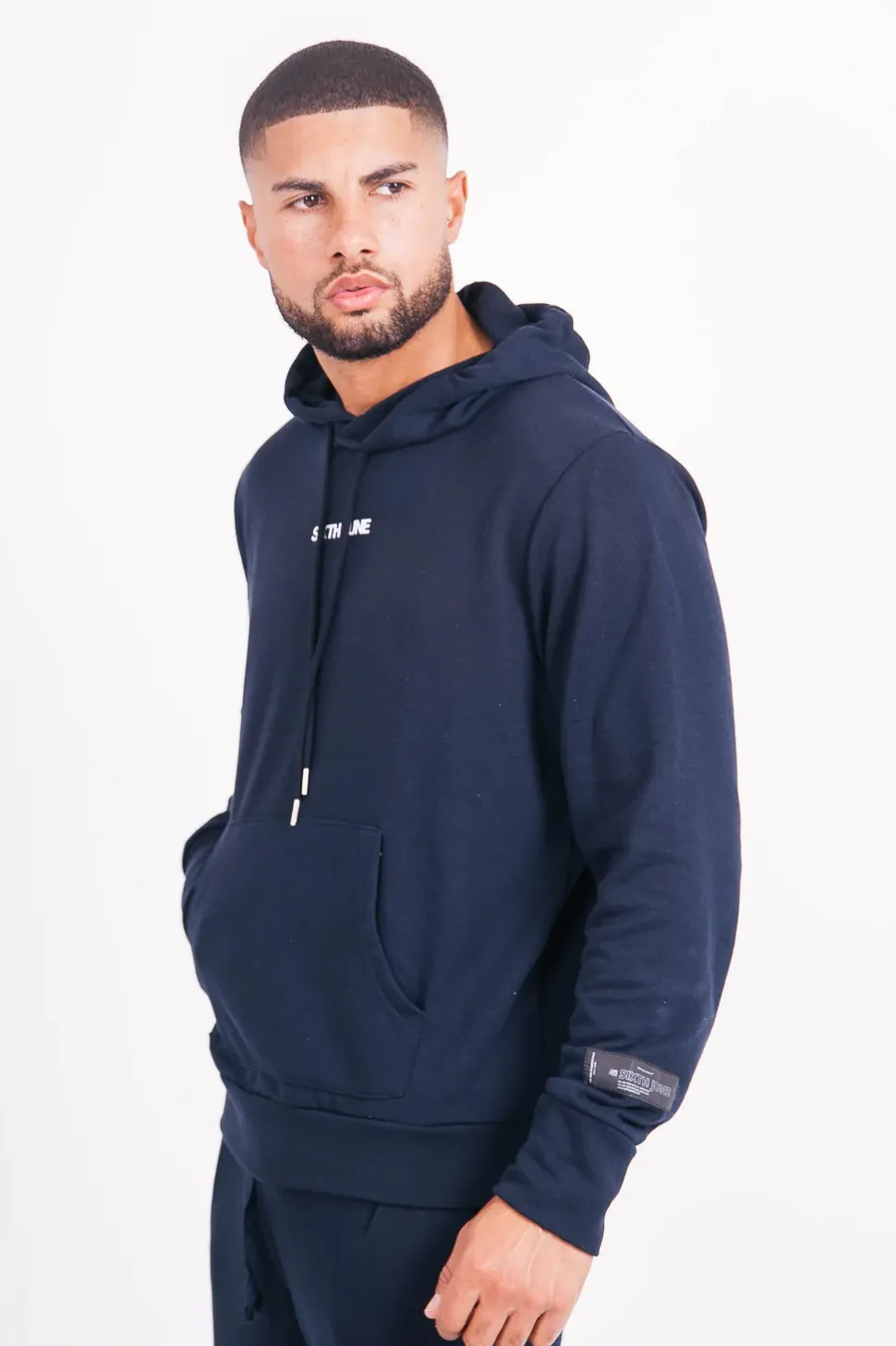 Sweat A Capuche Desert Bleu Fonce