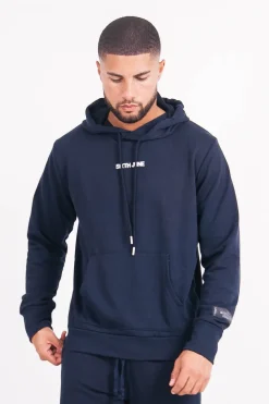 Sweat A Capuche Desert Bleu Fonce