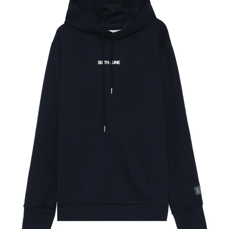 Sweat A Capuche Desert Bleu Fonce