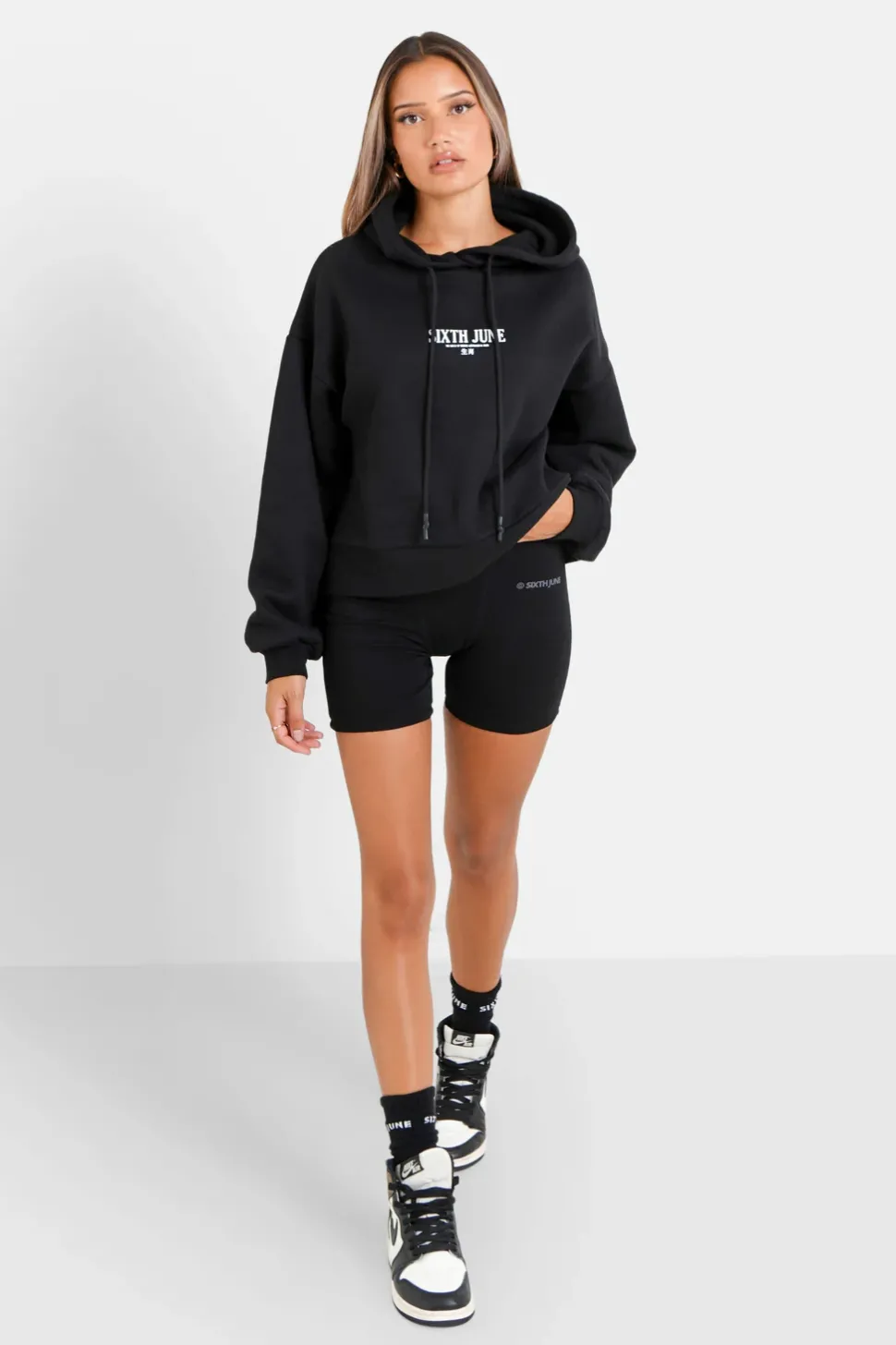 Sweat Capuche Astrologie Chinese Noir