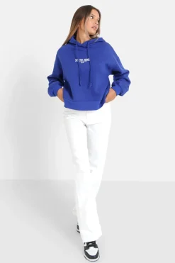 Sweat Capuche Astrologie Chinese Bleu Fonce