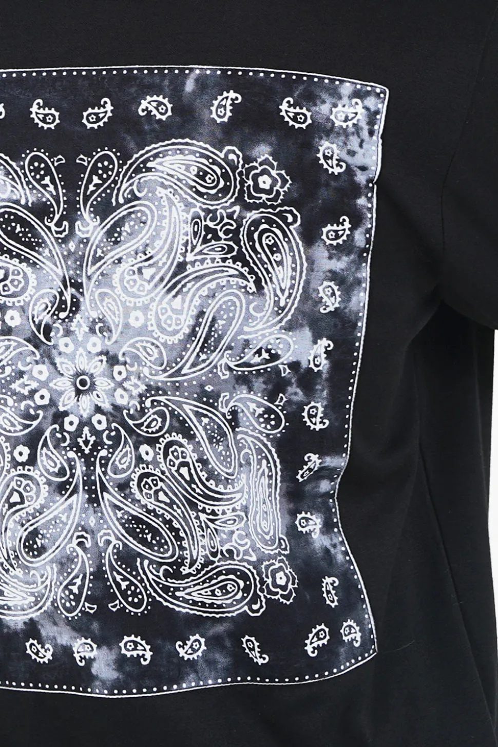 Sweat Capuche Bandana Noir