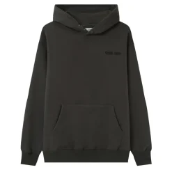 Sweat Capuche Citation Molletonne Gris Fonce