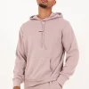 Sweat Capuche Cotele Cordon Beige