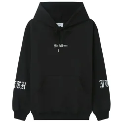 Sweat Capuche Crew Molletonne Noir
