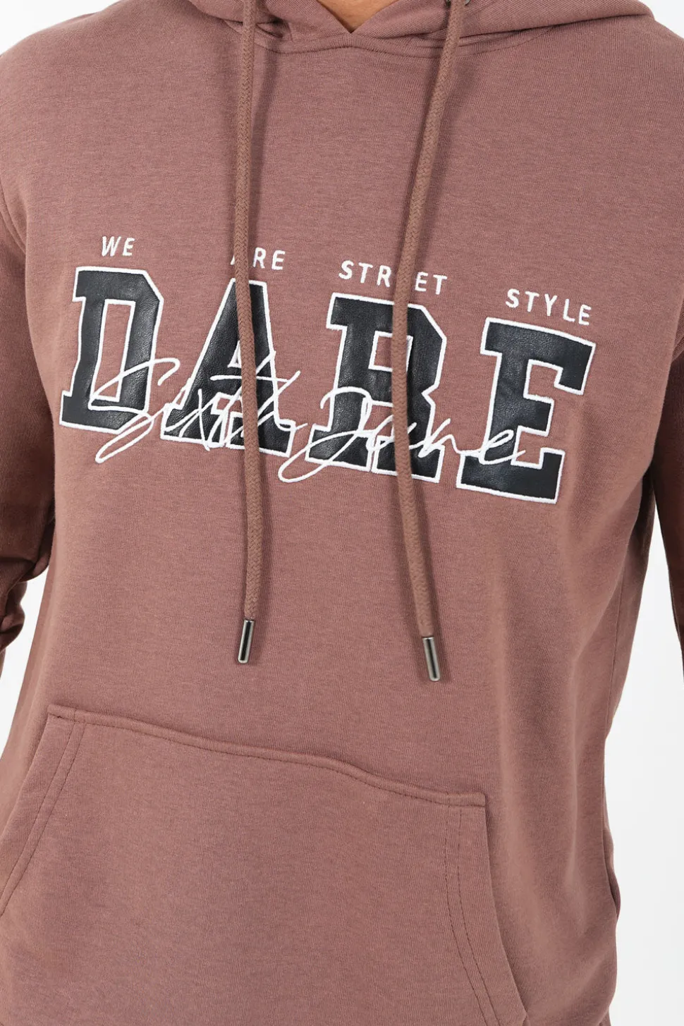 Sweat Capuche Dare Marron