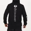 Sweat Capuche Moon Earth Collection Noir