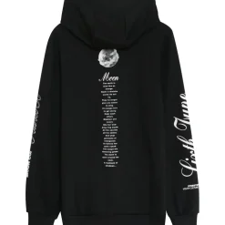 Sweat Capuche Moon Earth Collection Noir