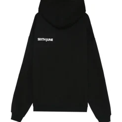 Sweat Capuche Oversize Logo Decale Noir