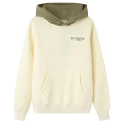 Sweat Capuche Self Love Club Jaune Clair