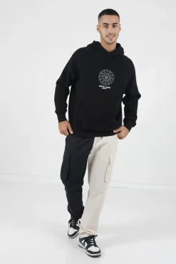 Sweat Capuche Signes Zodiaque Noir