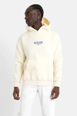 Sweat Capuche Signes Zodiaque Jaune Clair
