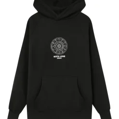 Sweat Capuche Signes Zodiaque Noir