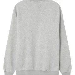 Sweat Coeur Brode Gris