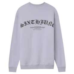 Sweat Logo Gothique Violet Clair