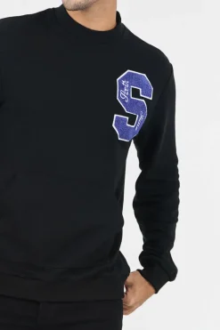 Sweat Logo Patch Universite Noir