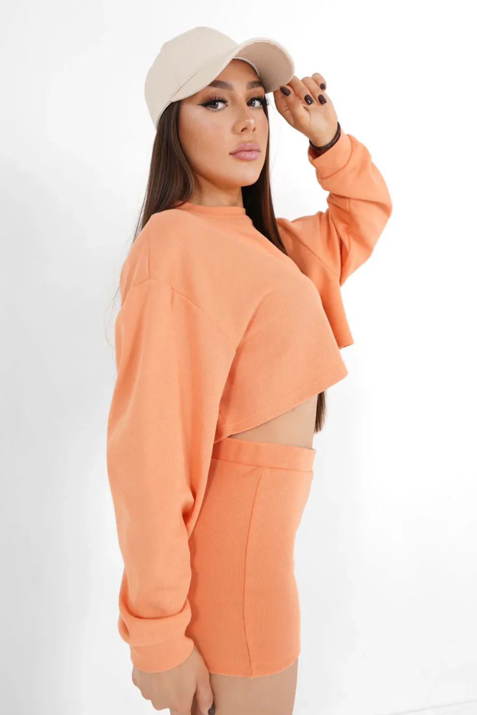 Sweatshirt Court Sport Orange