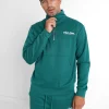 Sweatshirt Retro Logo Vert Fonce