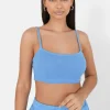 Top Bretelles Bijou Cotele Bleu