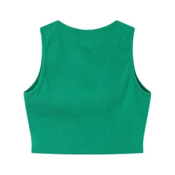 Top Col V Court Cotele Vert